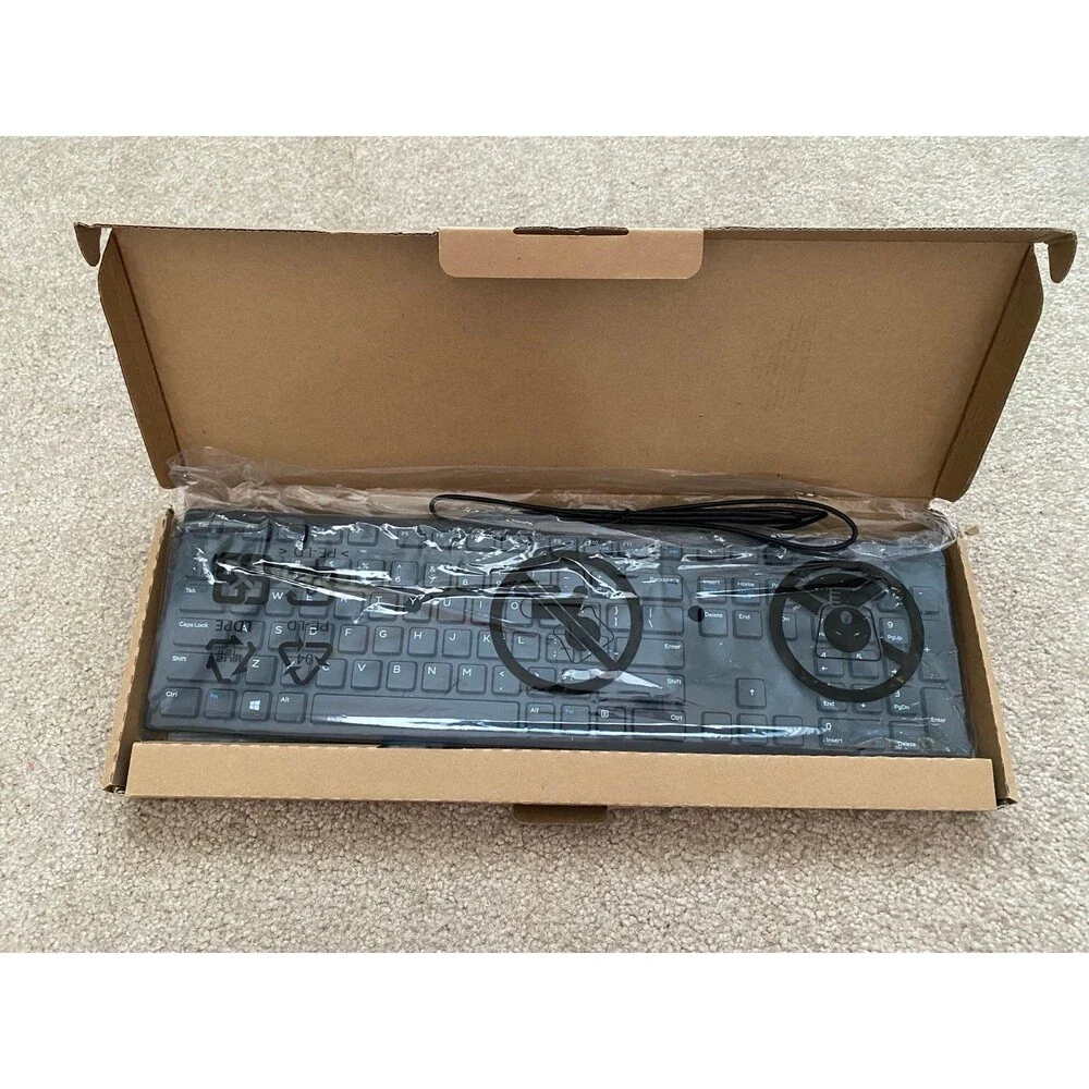 Dell Wired Keyboard KB216-BK-US USB Black BRAND NEW IN BOX